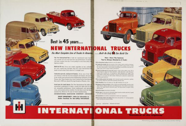 1953 International Auto Advertising